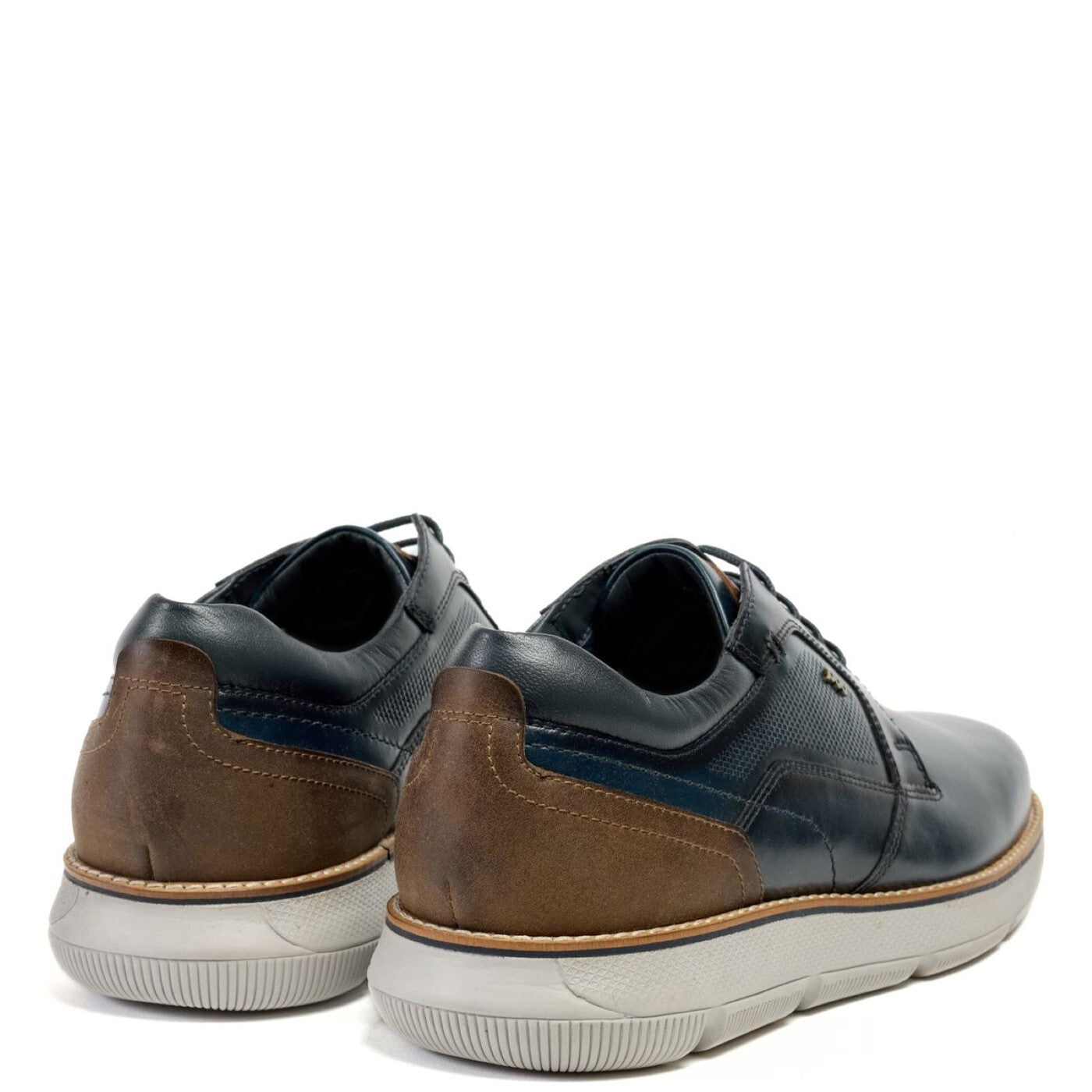 Men's Finch Casual Derby Shoes Navy