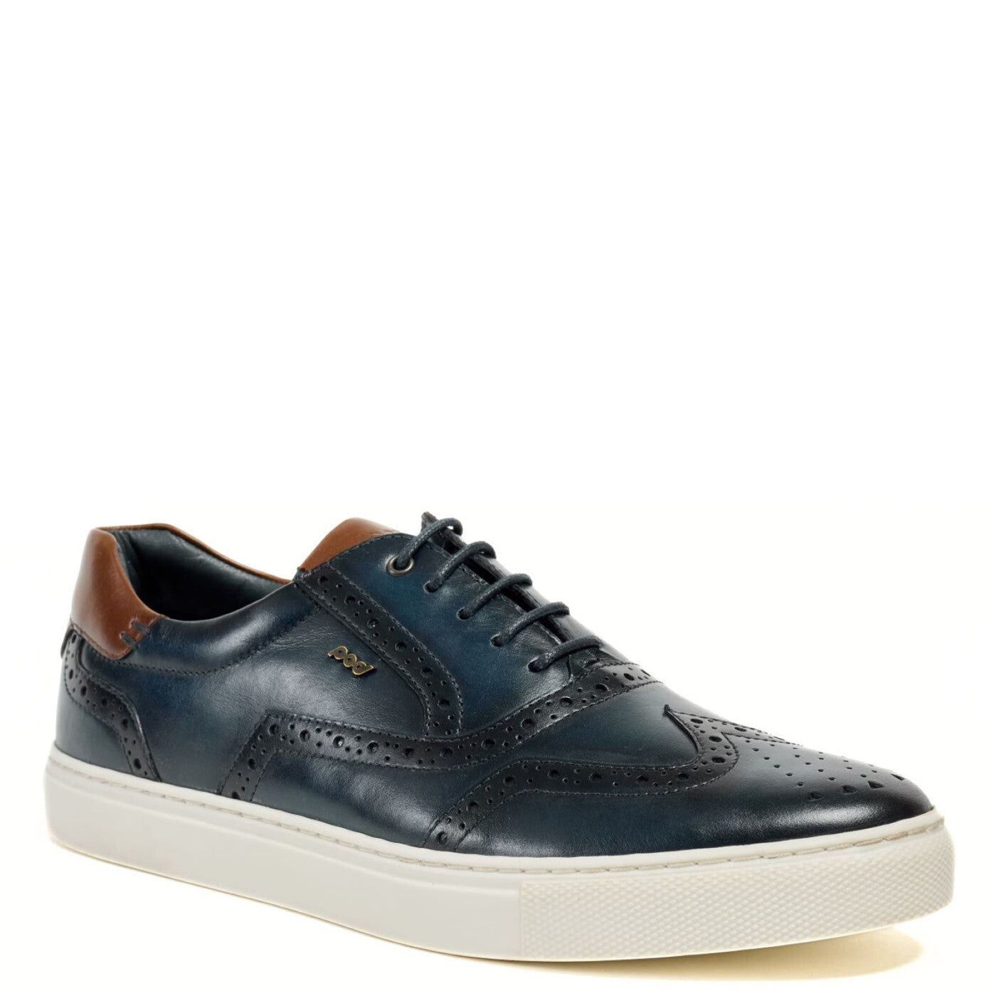 Men's Dobbs Brogue Shoes Navy