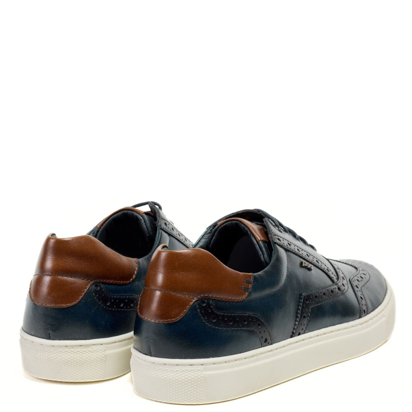 Men's Dobbs Brogue Shoes Navy