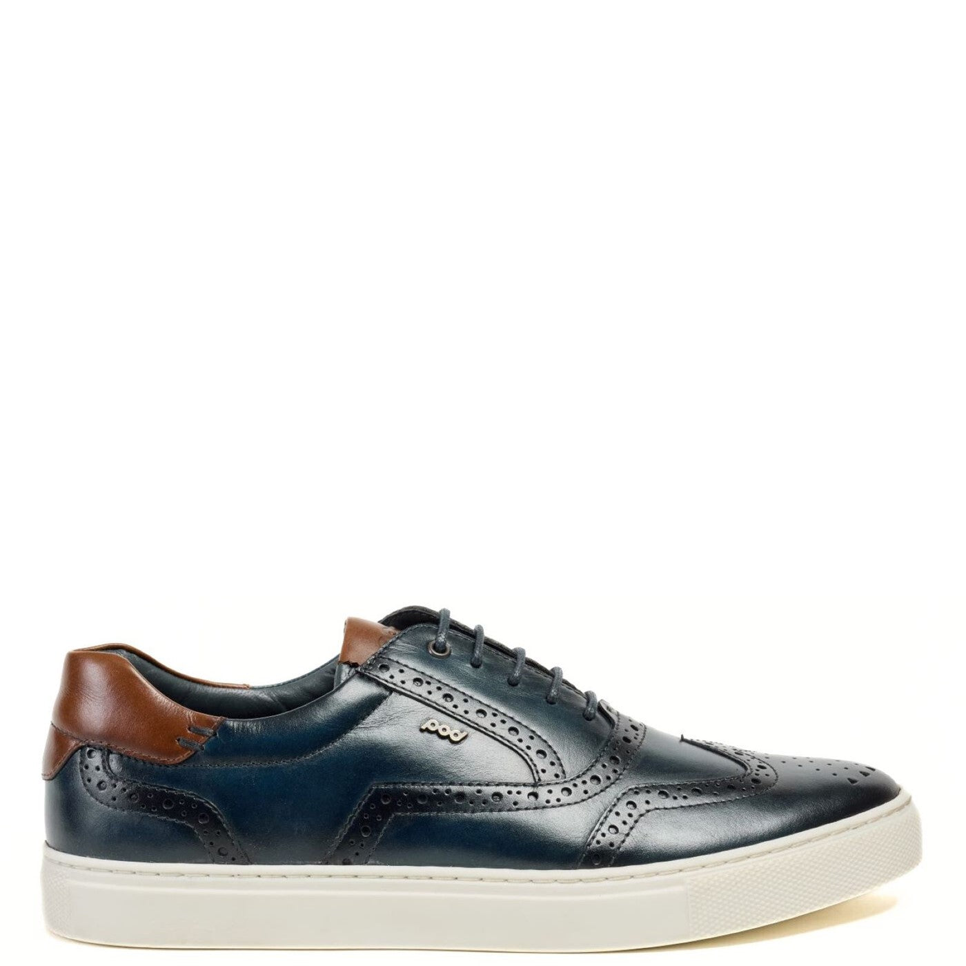 Men's Dobbs Brogue Shoes Navy