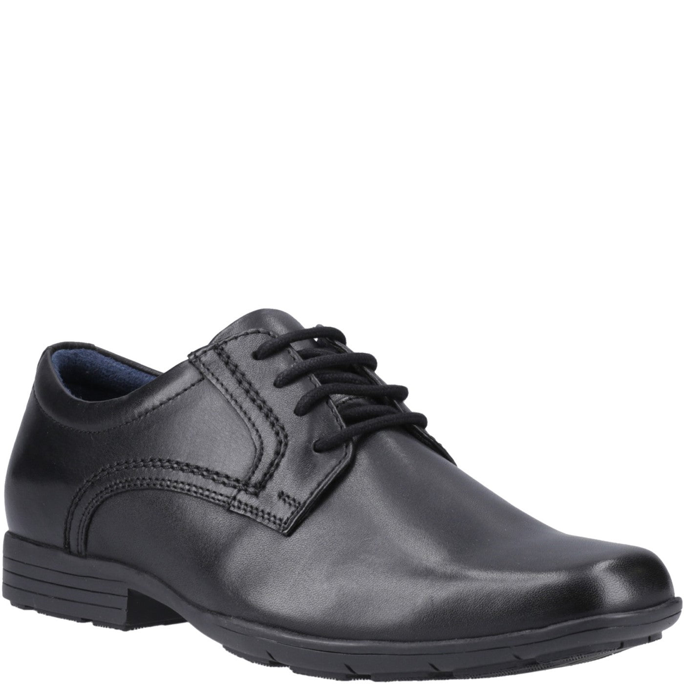 Pod Alec Senior School Shoes Black1