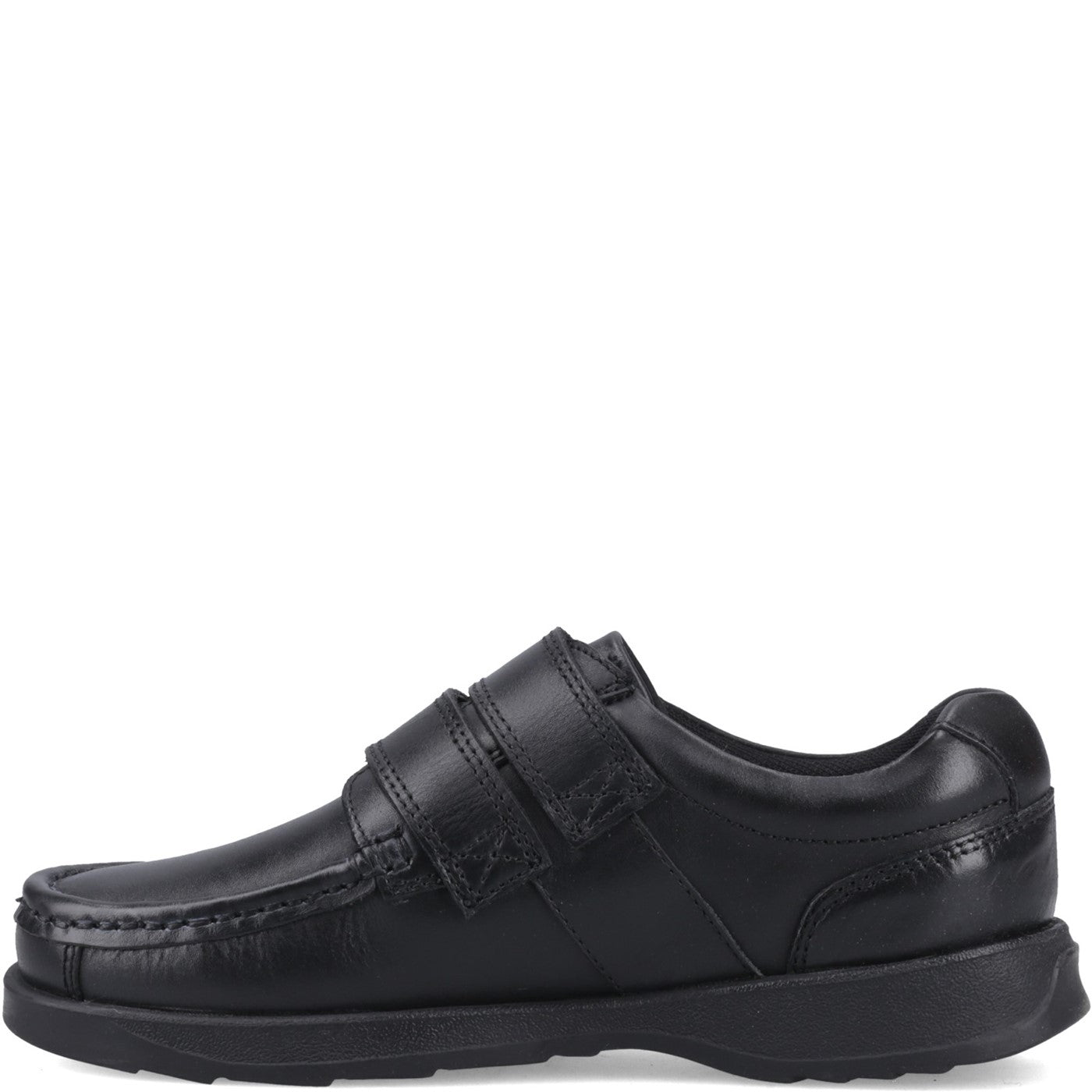 Boys' Aran Junior School Shoes Black