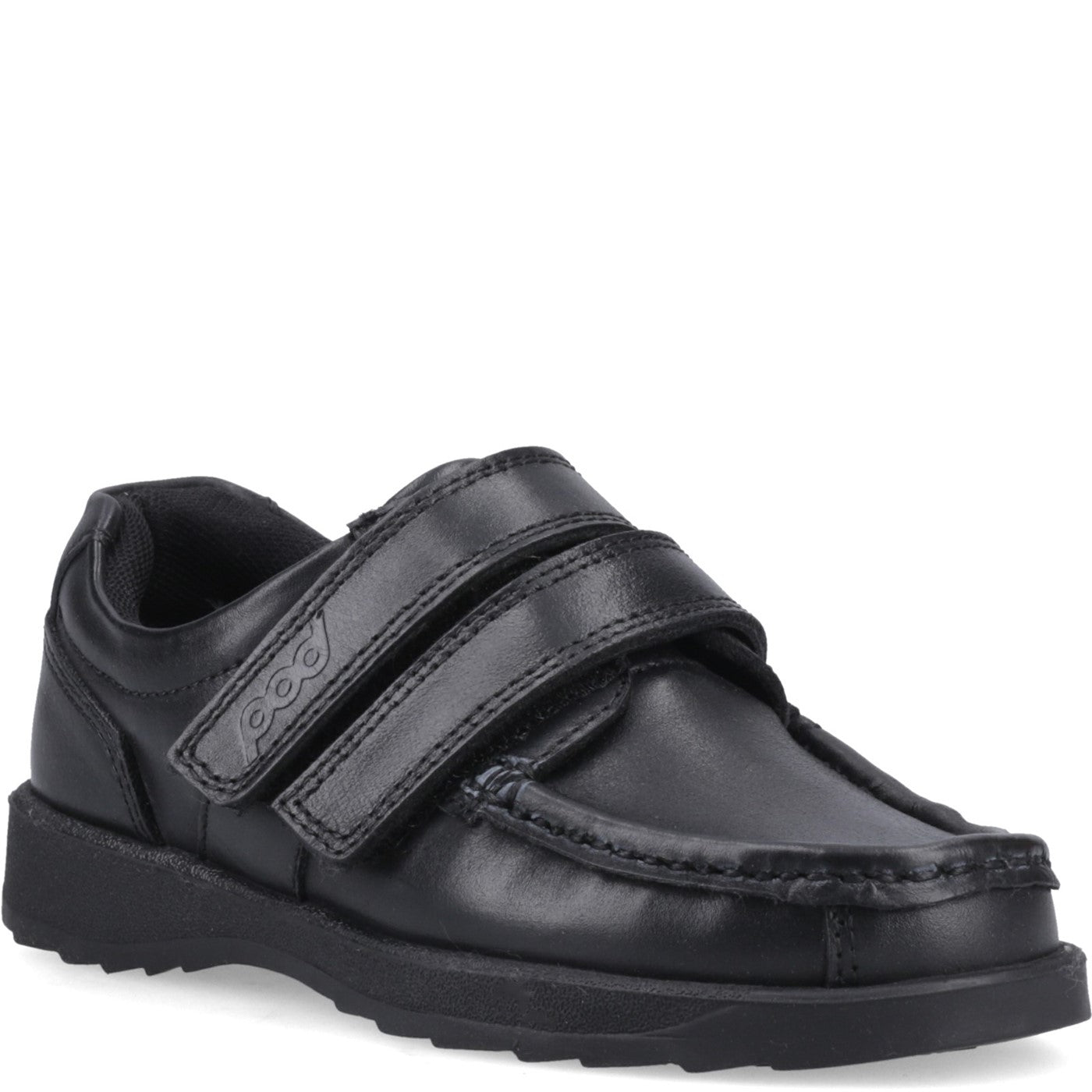 Boys' Aran Senior School Shoes Black