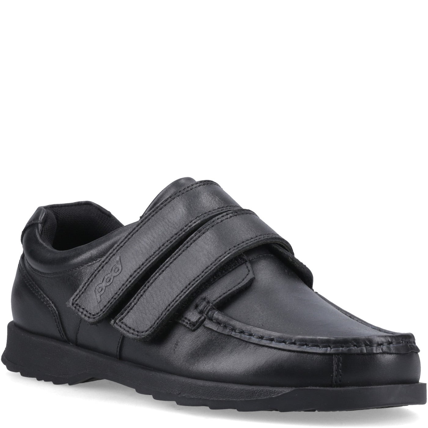 Boys' Aran Senior XL School Shoes Black
