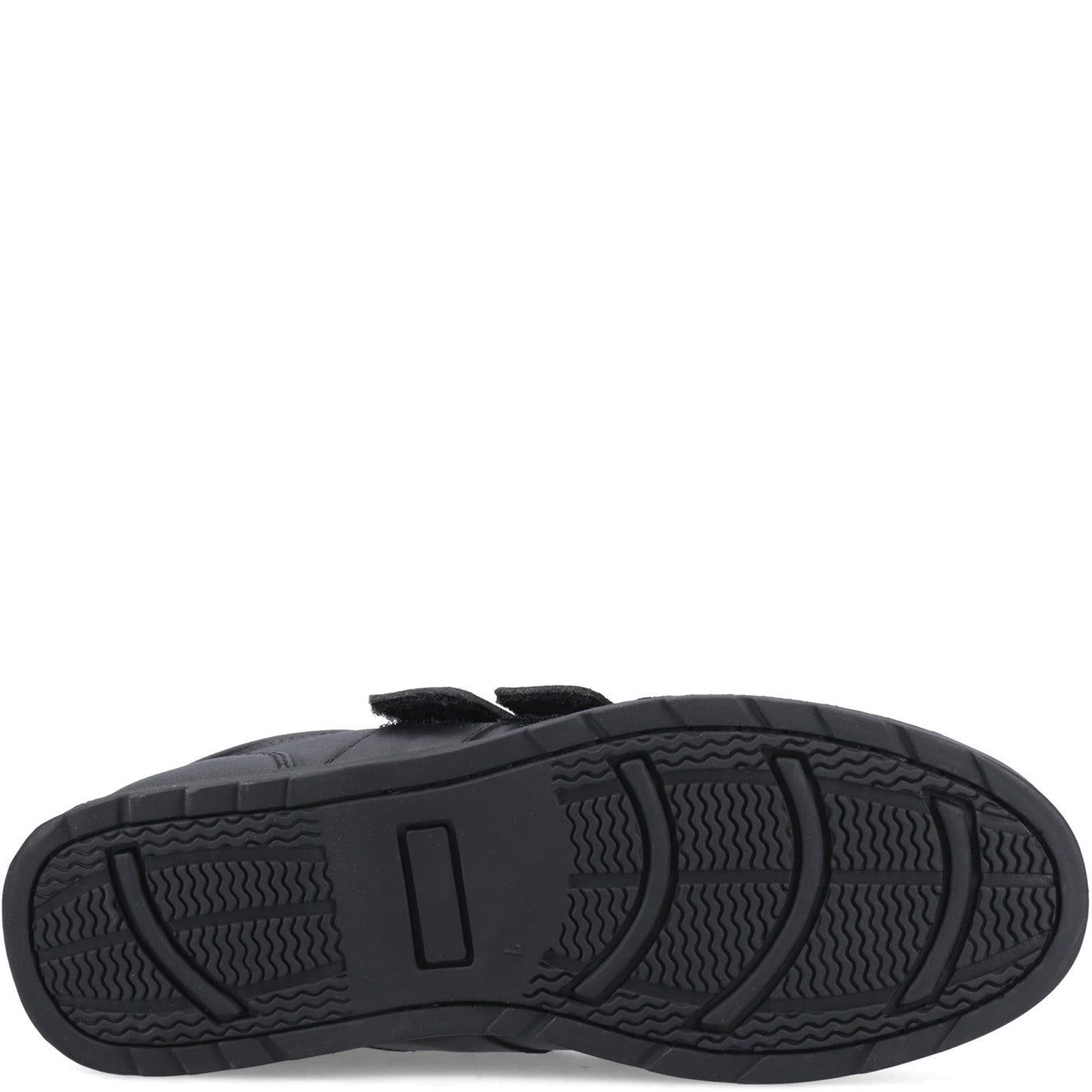 Boys' Aran Senior XL School Shoes Black