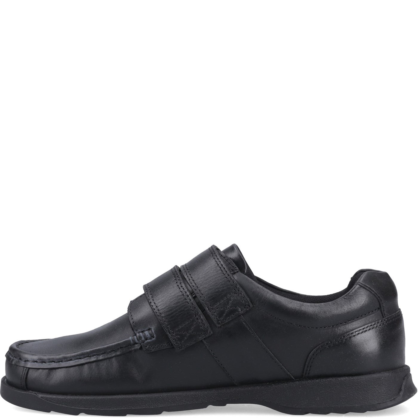 Boys' Aran Senior XL School Shoes Black