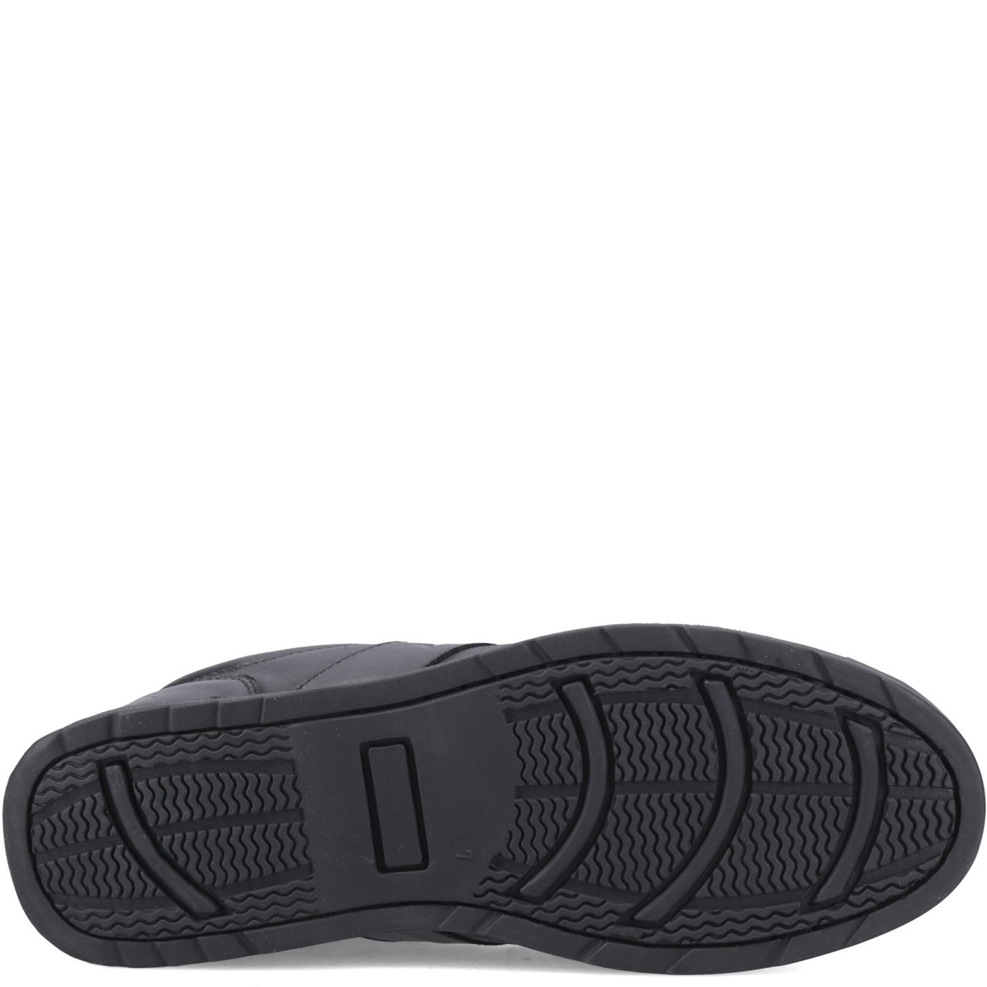 Boys' Logan Senior XL School Shoes Black
