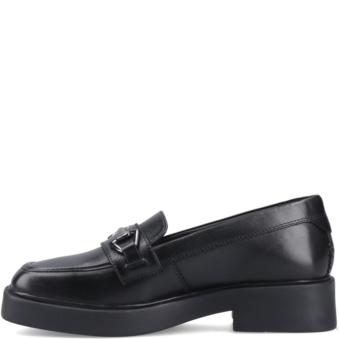 Girls' Maple Loafer Senior School Shoes Black