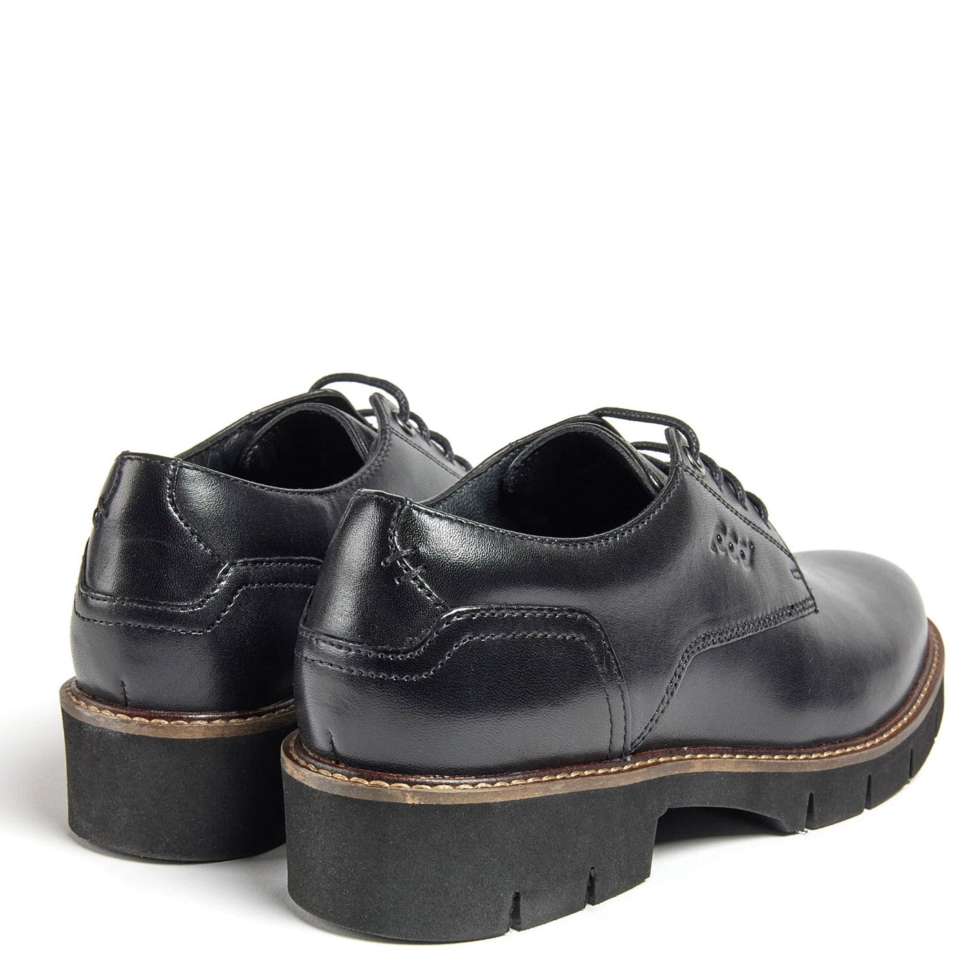 Girls' Kinsley Derby Senior School Shoes Black