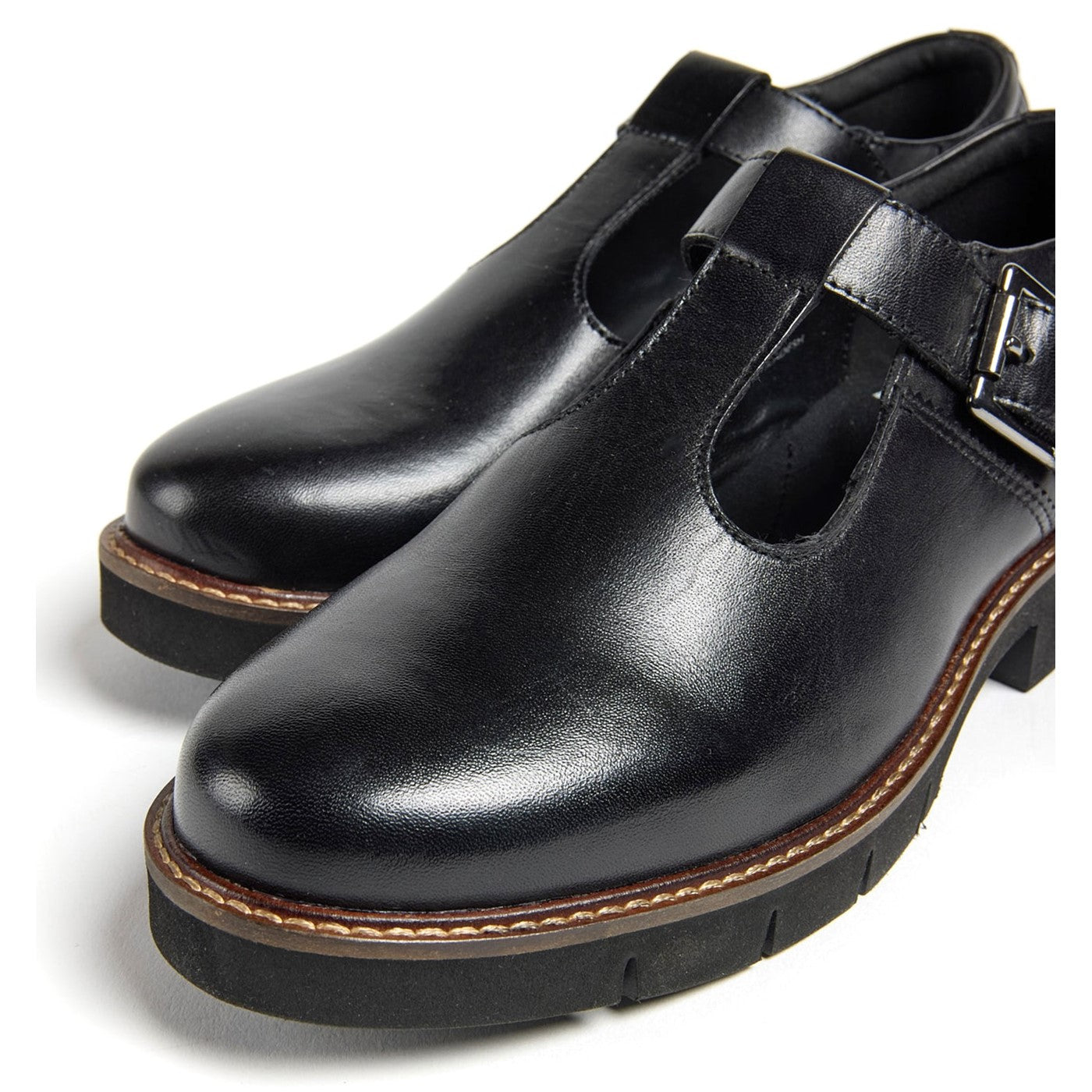 Girls' Kayla Senior School Shoes Black