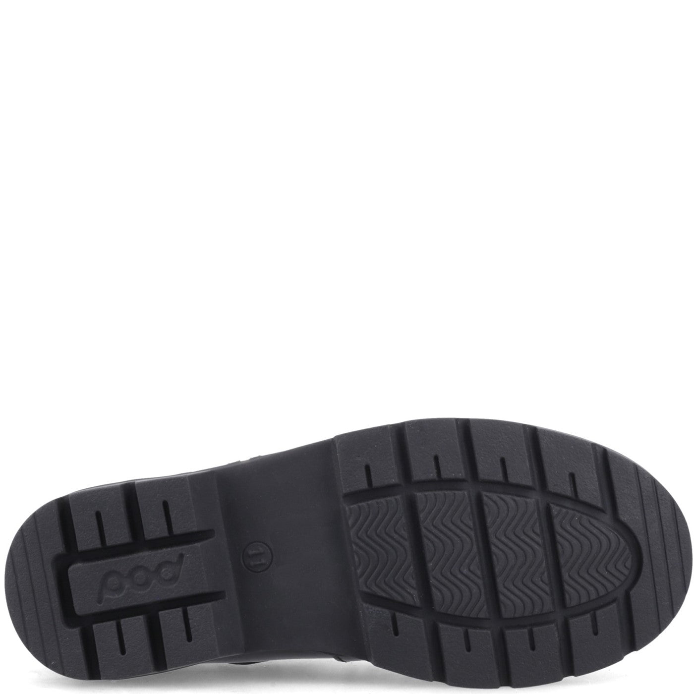 Girls' Emilie Junior School Shoes Black Patent