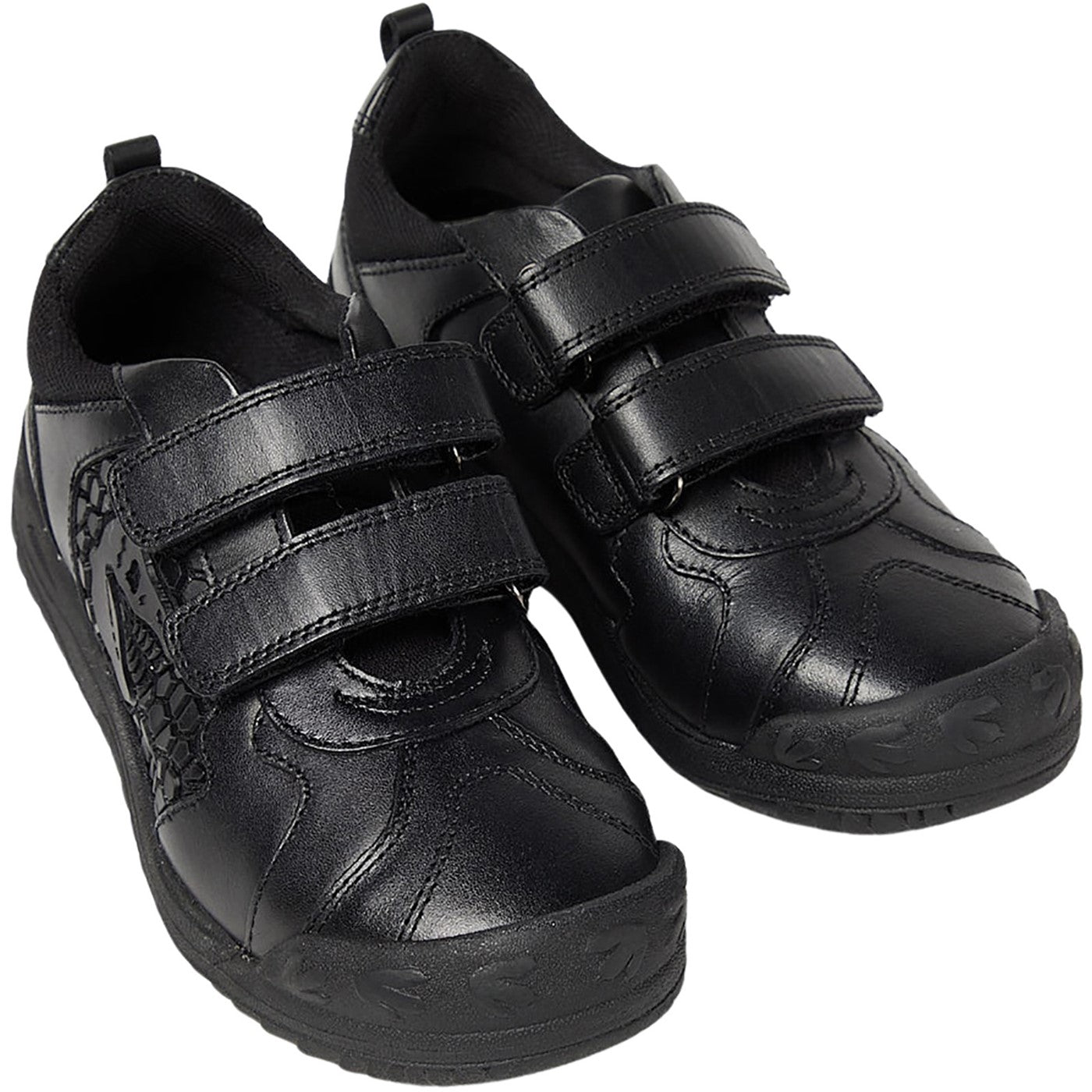 Boys' Jupiter Dinosaur Infant School Shoes Black