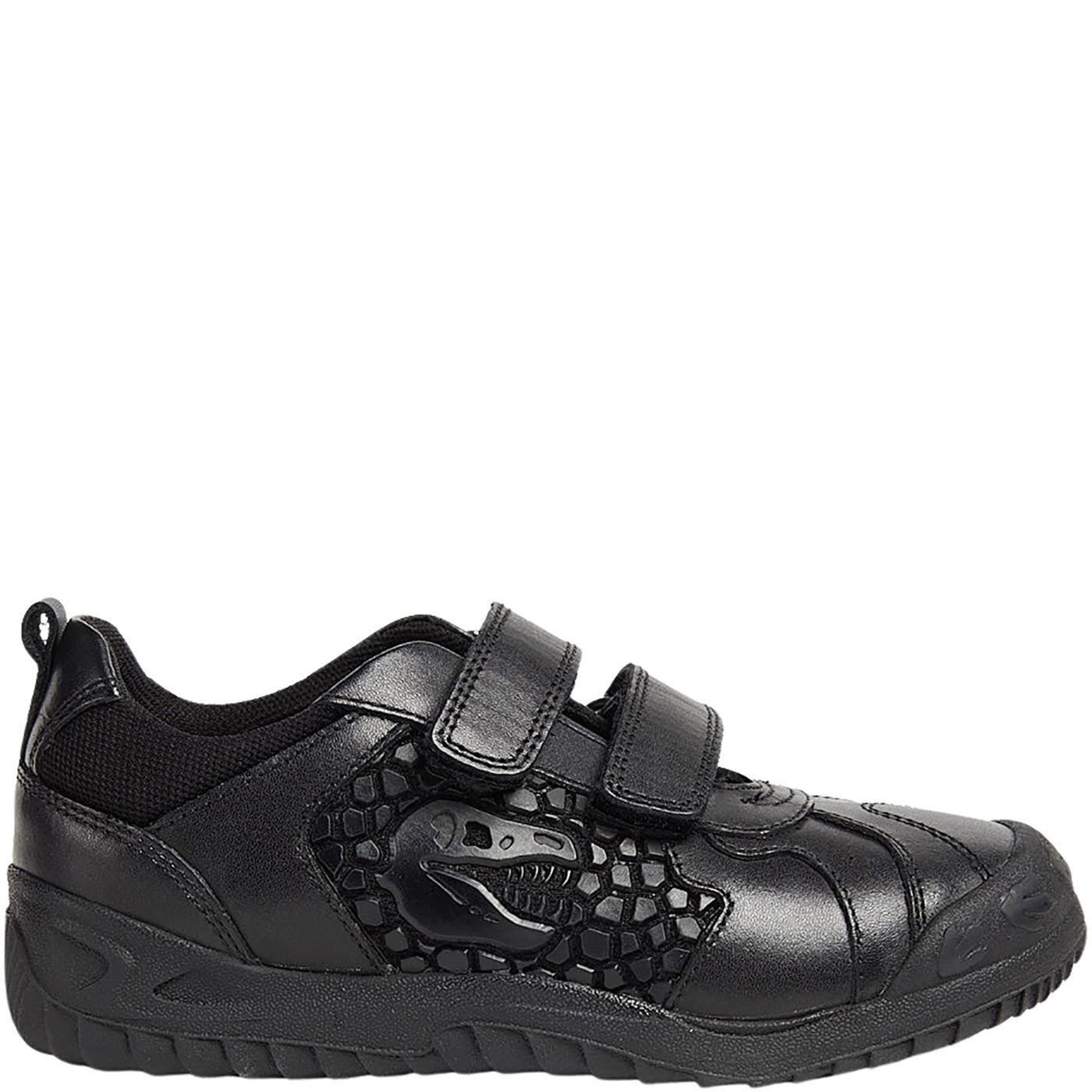 Boys' Jupiter Dinosaur Infant School Shoes Black
