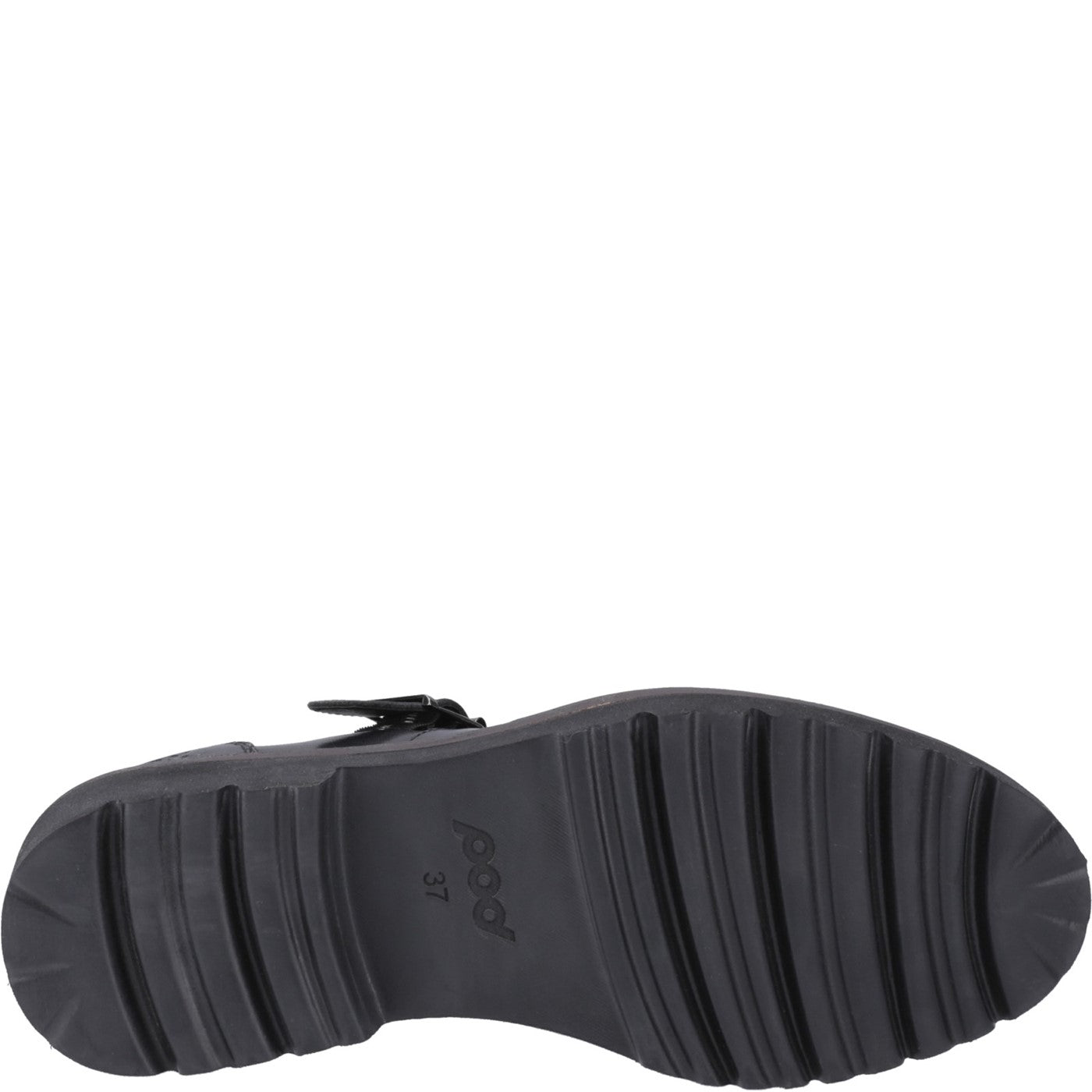 Women's Kylee T-Bar Buckle Shoes Black