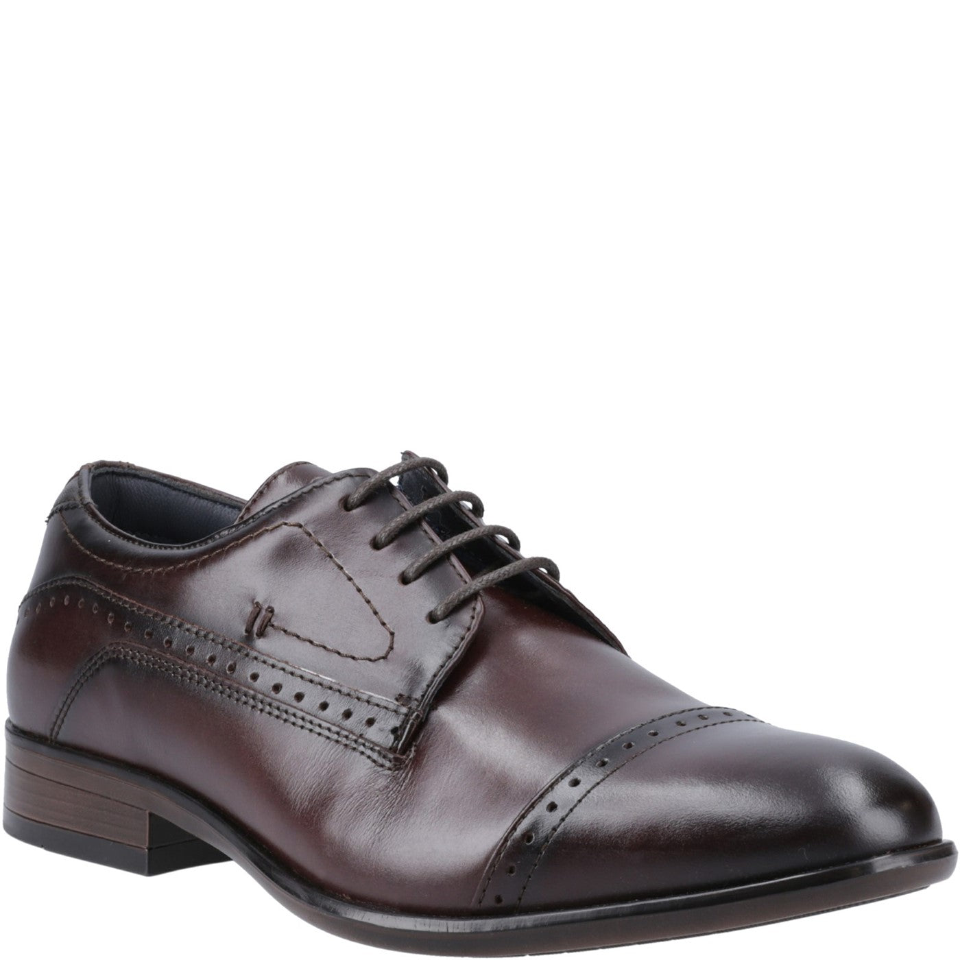 Men's Ralph Oxford Shoes Dark Brown