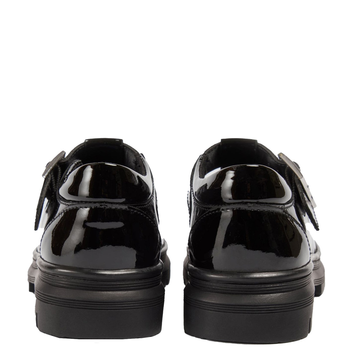 Girls' Emilie Senior School Shoes Black Patent