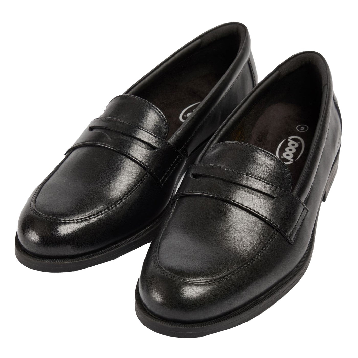 Girls' Islay Loafer Senior School Shoes Black