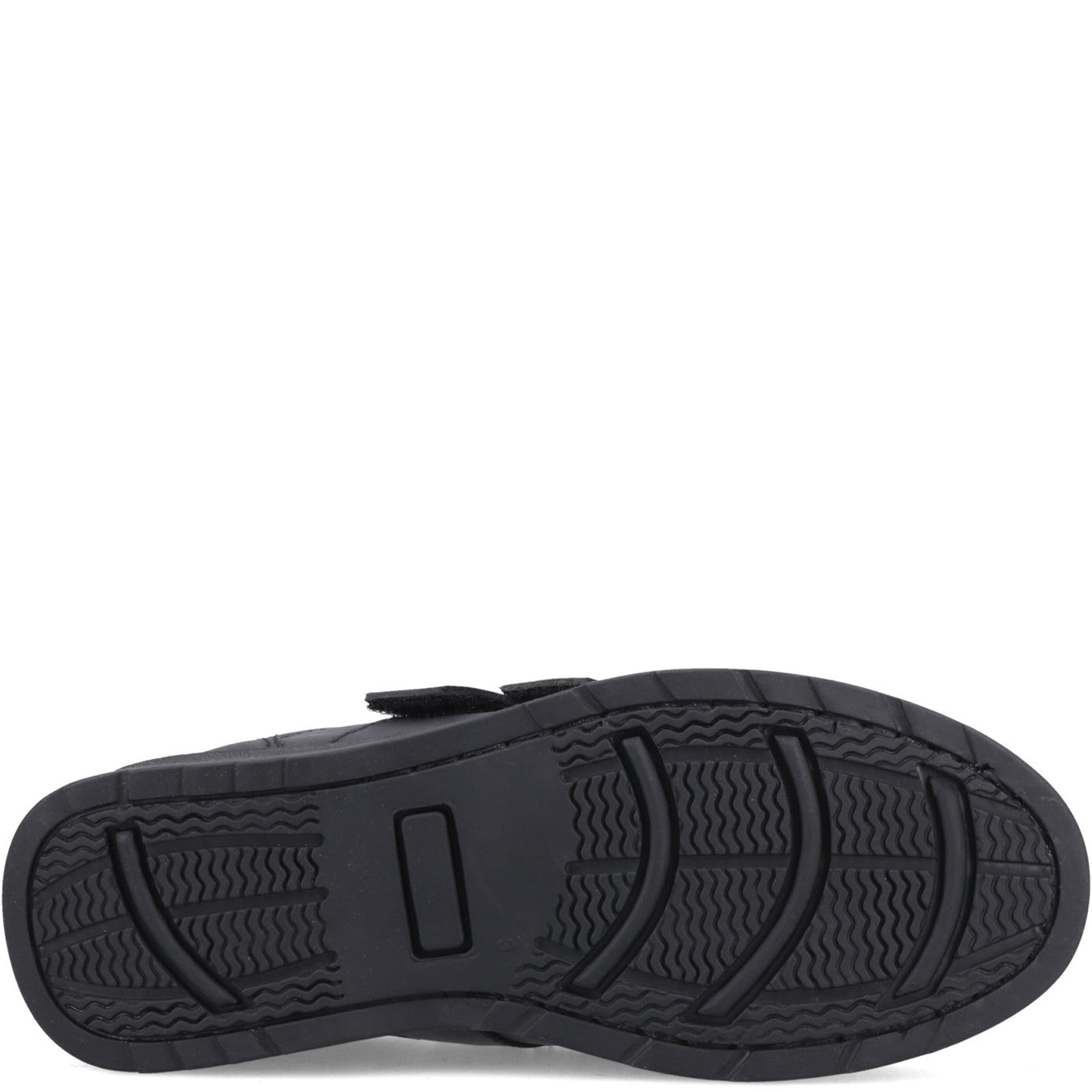 Boys' Aran Junior School Shoes Black