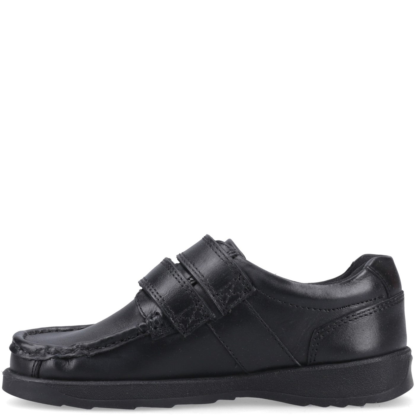 Boys' Aran Senior School Shoes Black