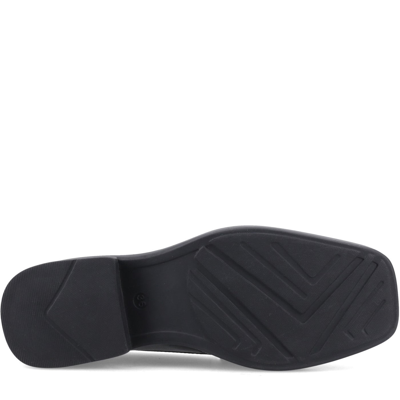 Girls' Maple Loafer Senior School Shoes Black