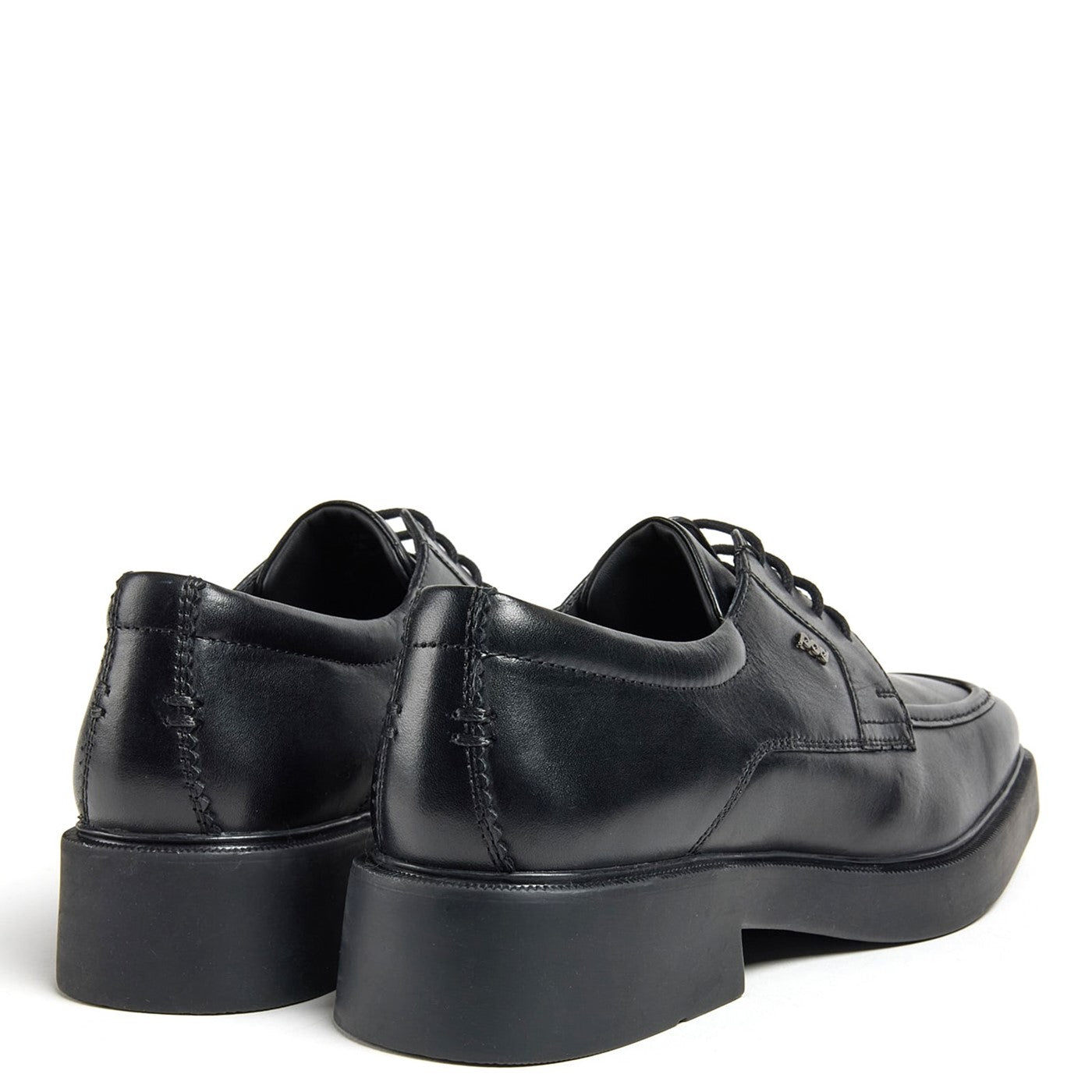 Girls' Hazel Derby Senior School Shoes Black