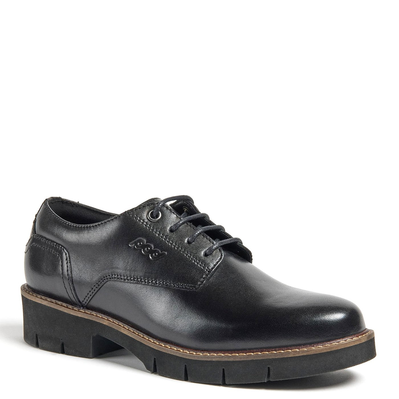 Girls' Kinsley Derby Senior School Shoes Black