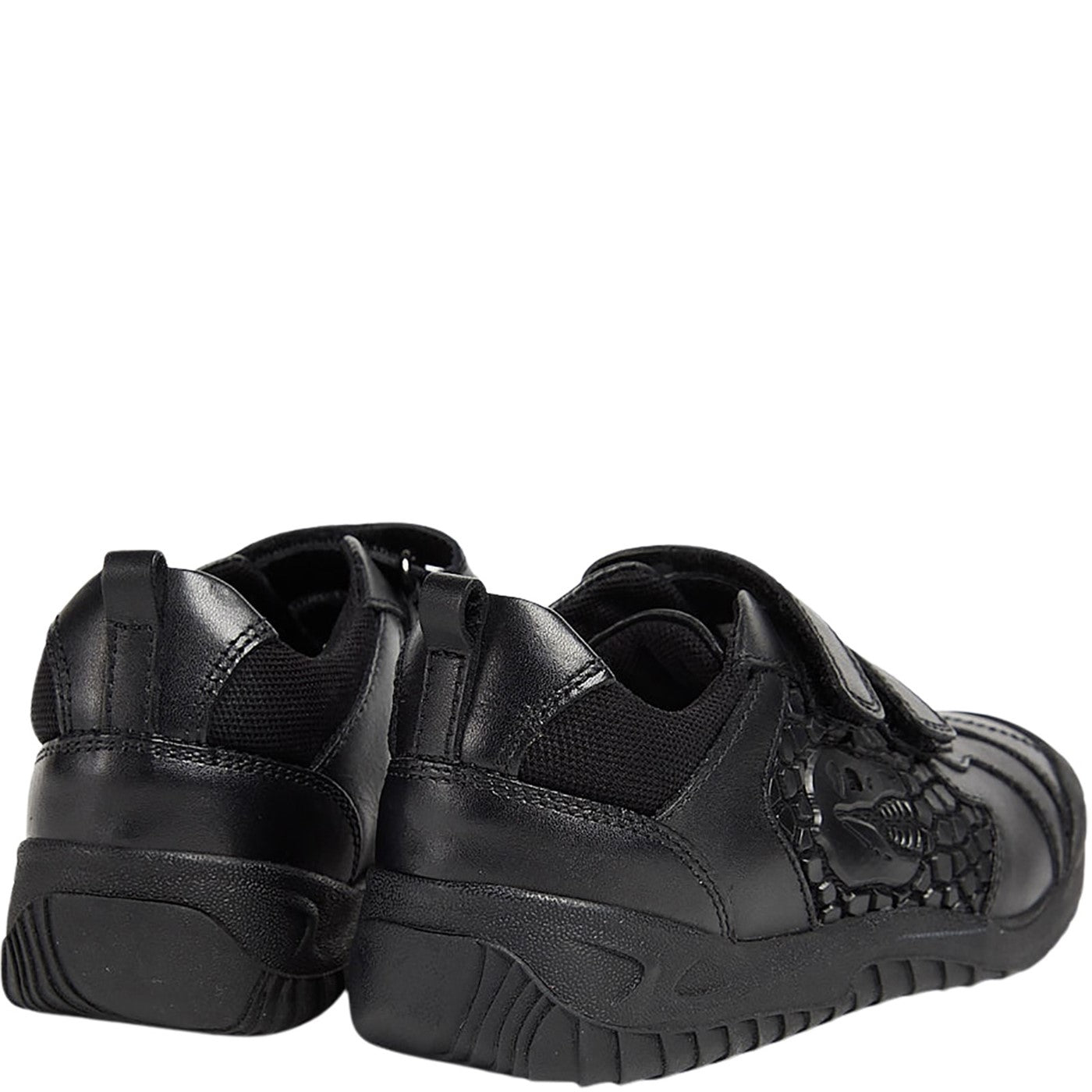 Boys' Jupiter Dinosaur Infant School Shoes Black