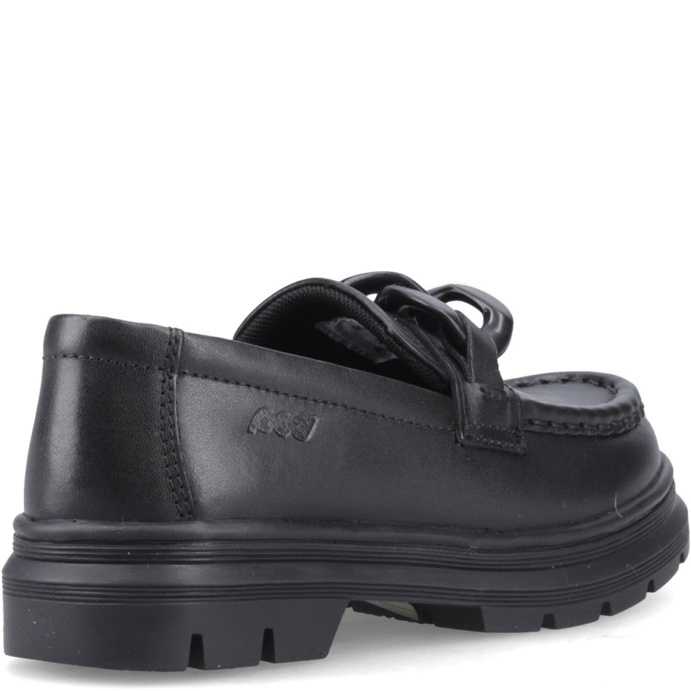 Girls' Mina Loafer Junior School Shoes Black