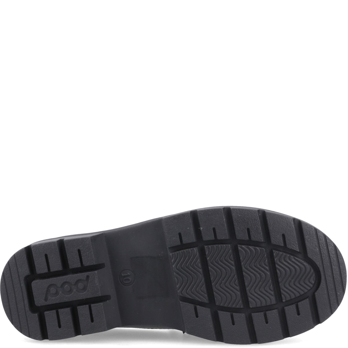Girls' Mina Loafer Junior School Shoes Black